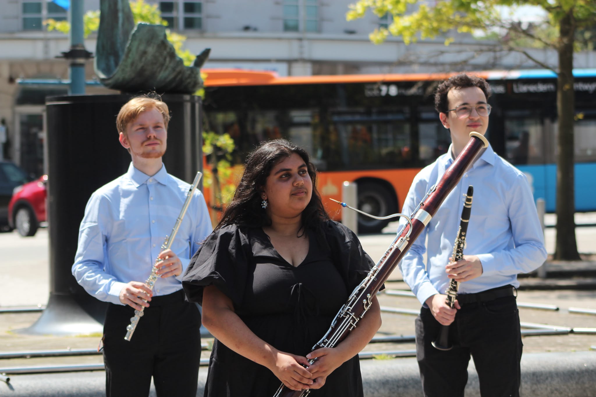 Pandura Winds performing