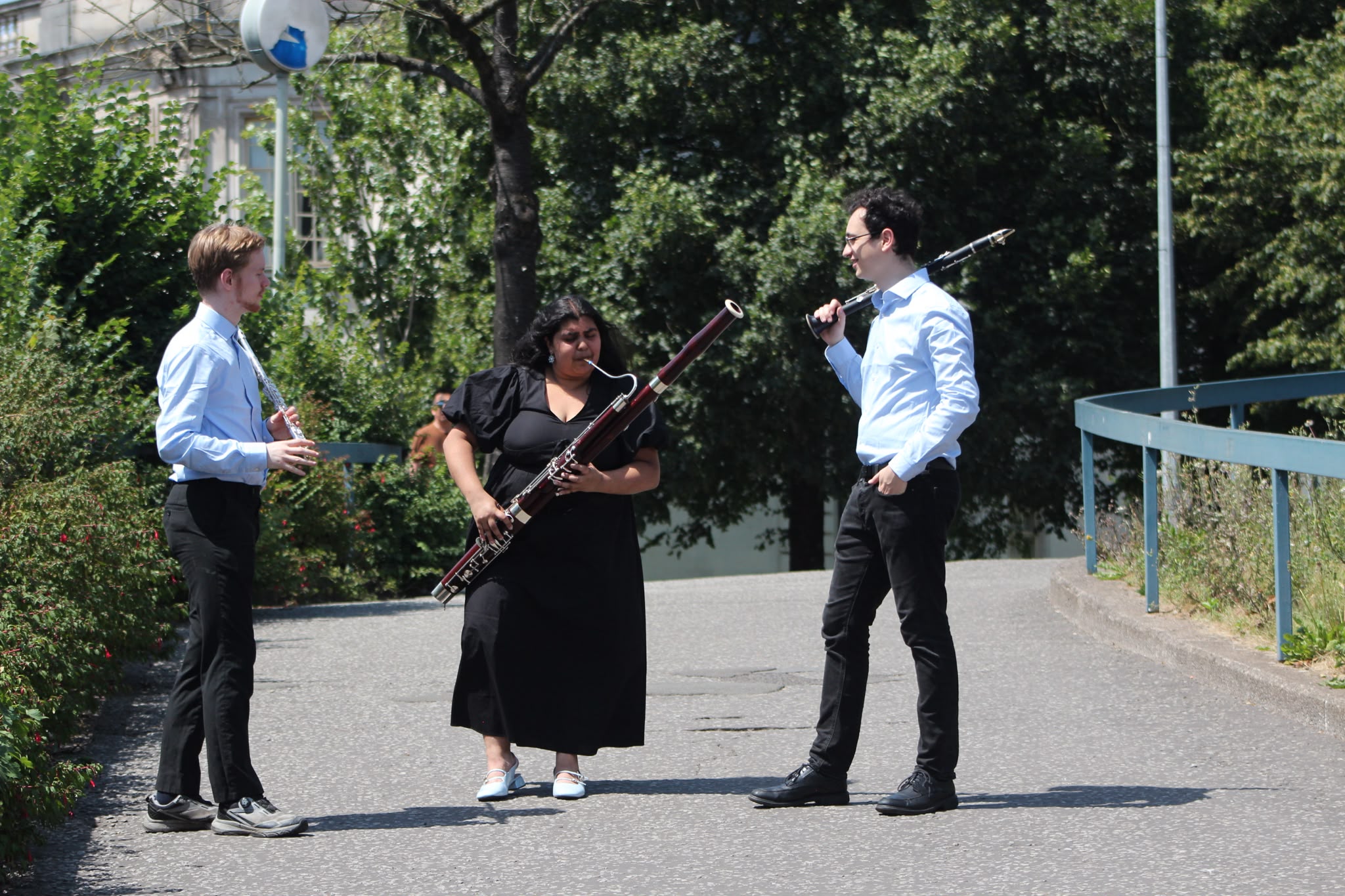 Pandura Winds performing