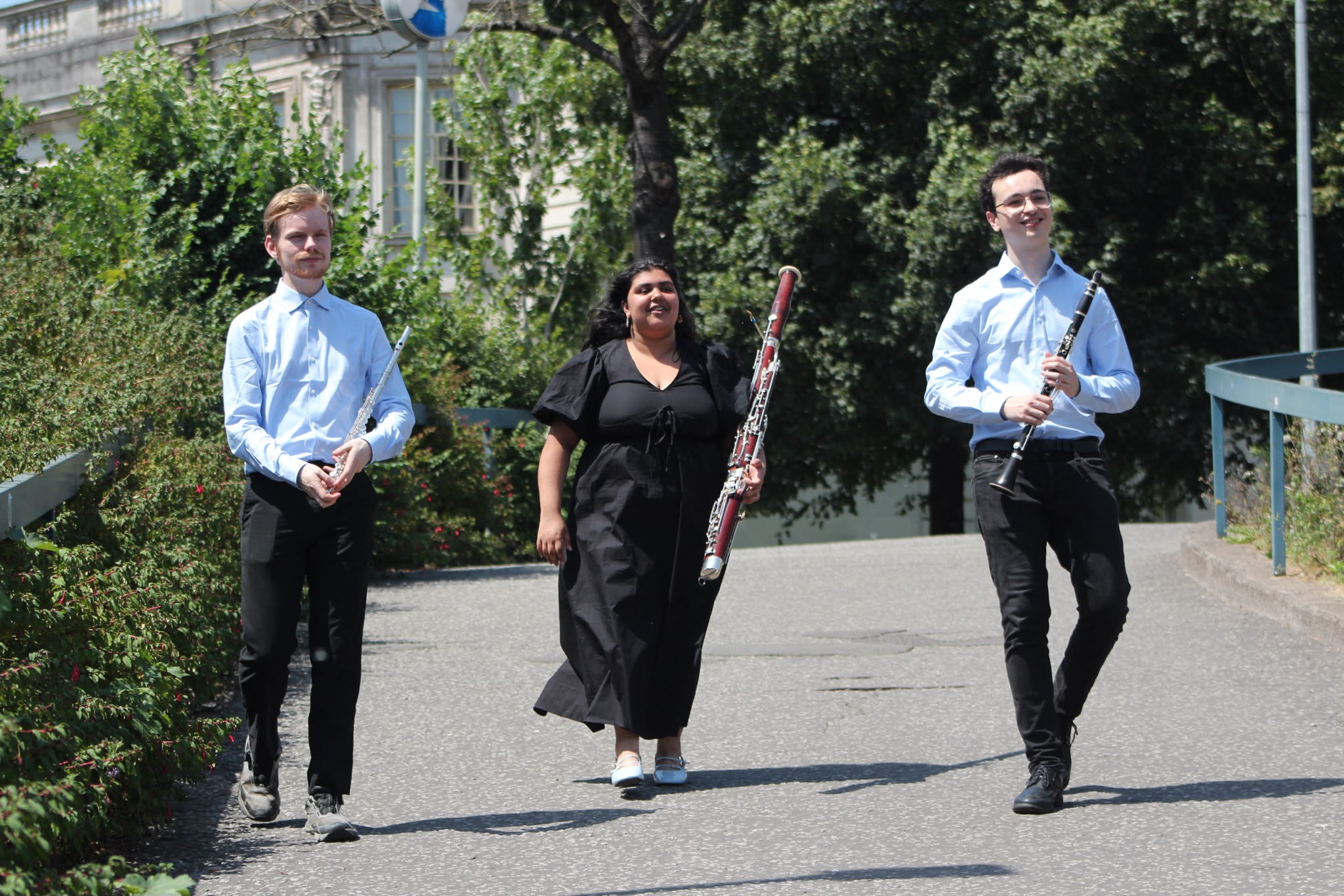 Pandura Winds performing