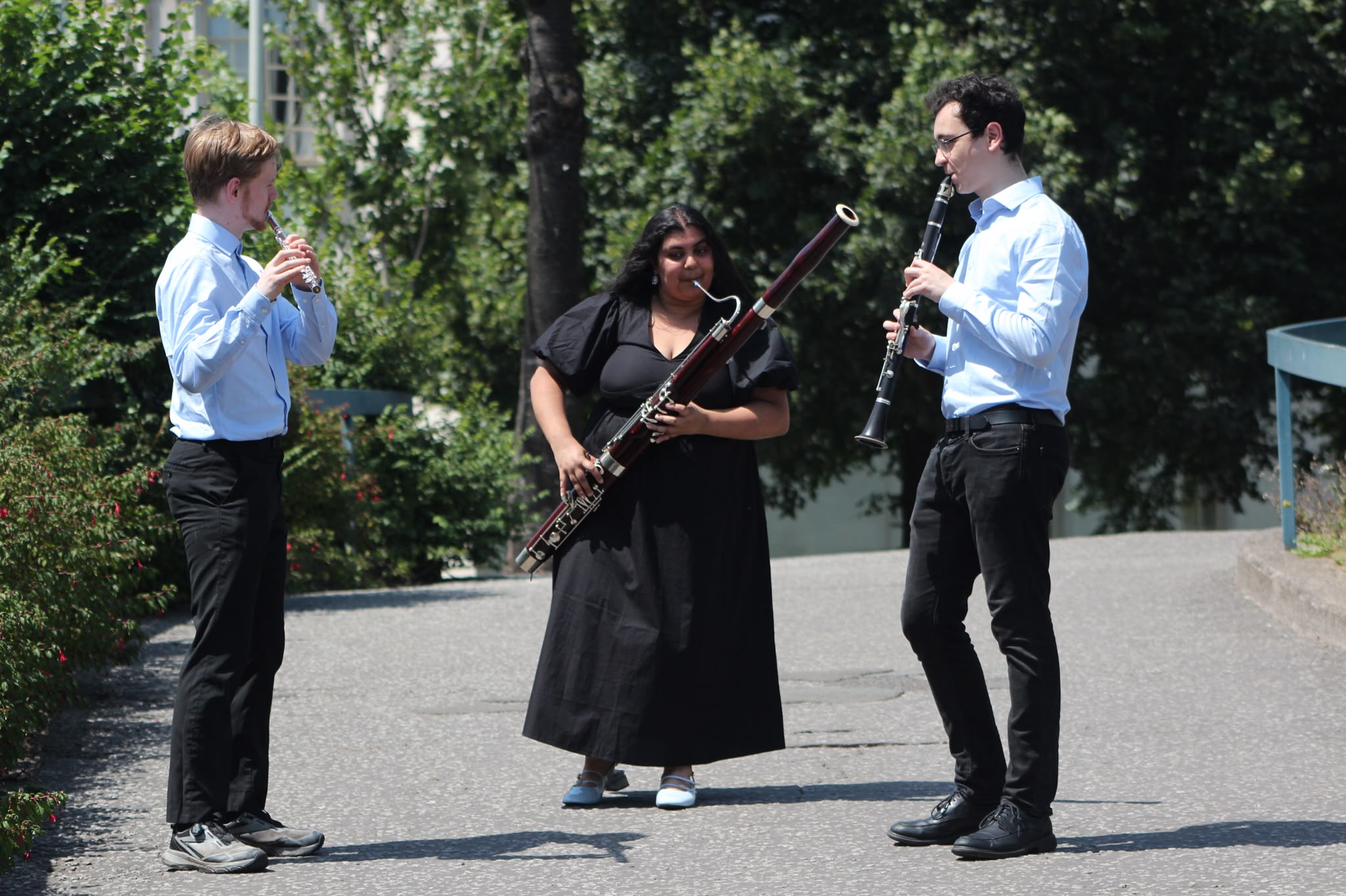 Pandura Winds performing