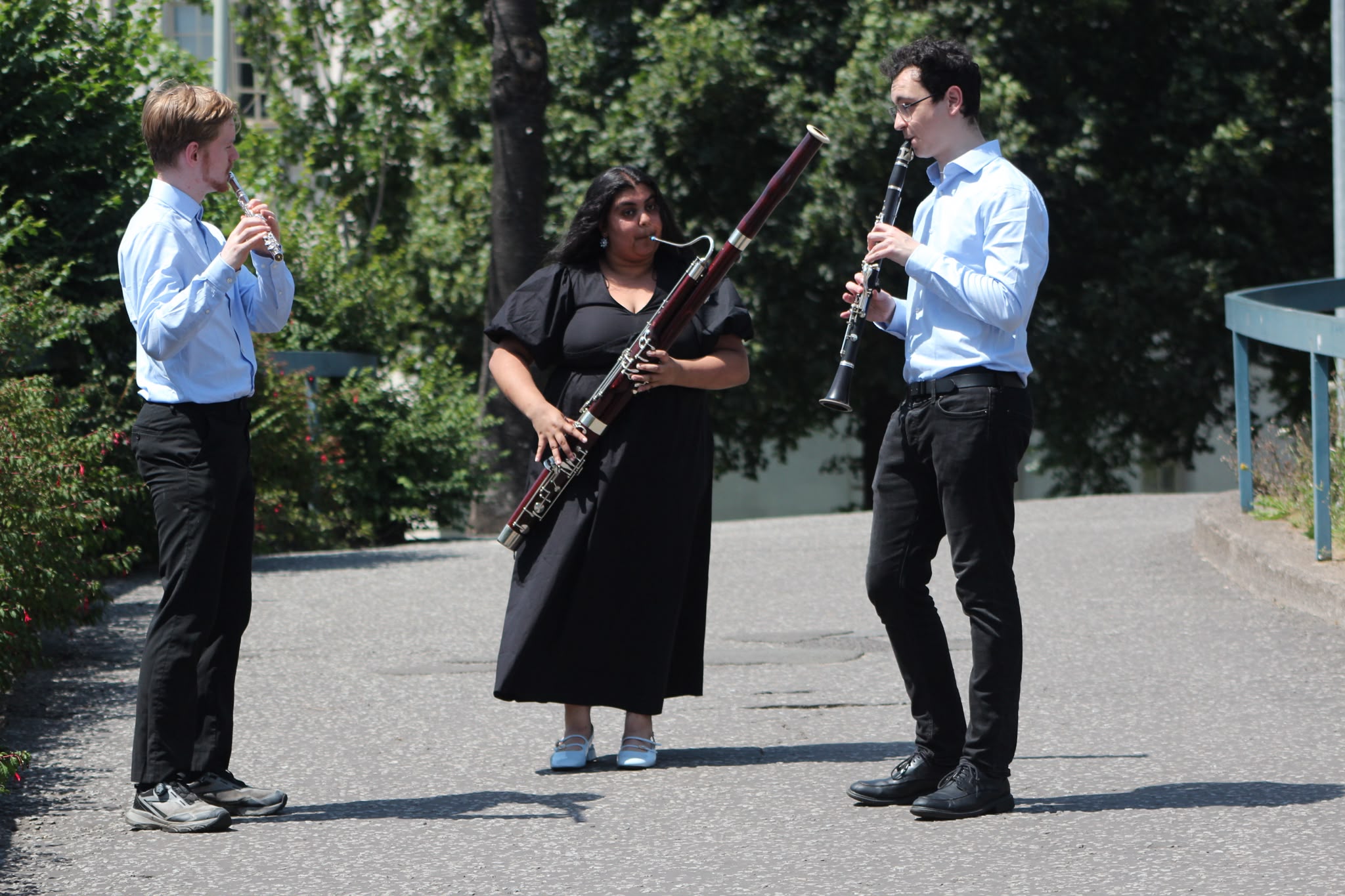 Pandura Winds performing